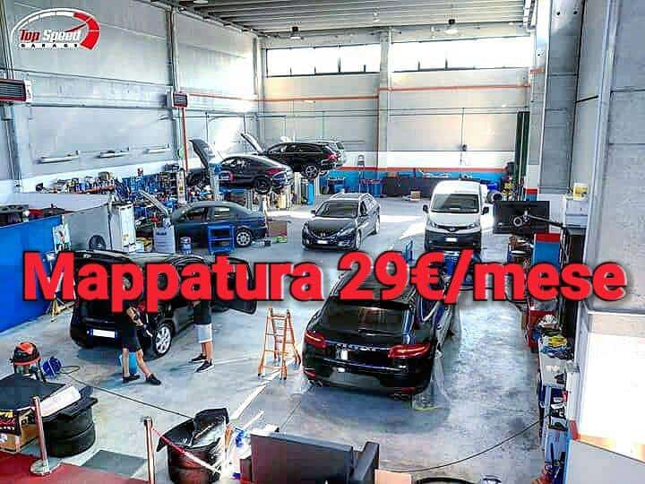 MAPPATURA CENTRALINA A 29 EURO AL MESE!In Top Speed Garage ora la mappatura de…