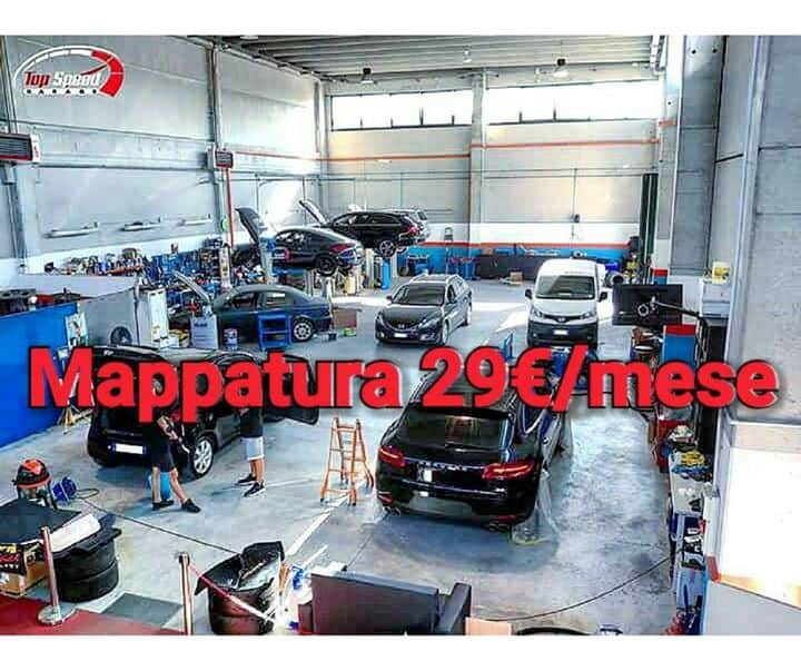 MAPPATURA CENTRALINA a 29 EURO AL MESE! 

In Top Speed Garage ora la mappatura …